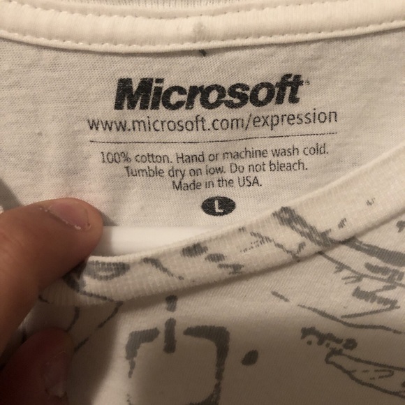 (SOLD) Microsoft Tee Shirt - Picture 2 of 4